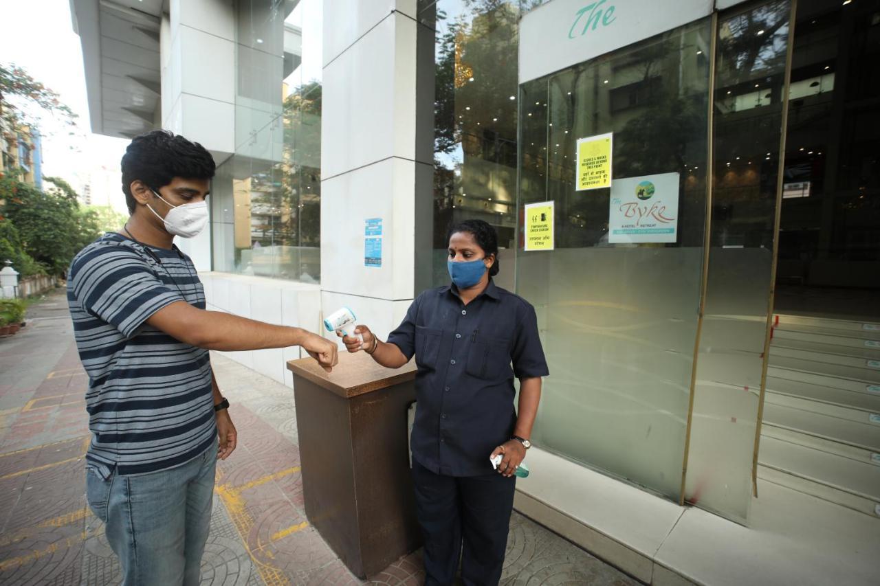 The Byke Suraj Plaza Pure Veg, Thane Hotel Exterior photo